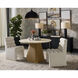 Bronwyn 48 X 29.75 inch Cream / Cognac Dining Table